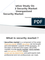 A Comparative Study On Organised Security Market (