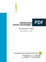 EIGA - Operation of Static Cryogenic Vessels