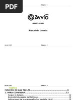 Avvio L500 Online User Manual Spanish V1.0 MAY 20 2014