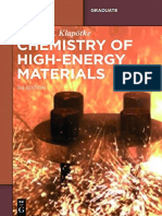 Chemistry of High-Energy Materials 3rd Ed - Thomas M. Klapötke (De Gruyter, 2015) PDF