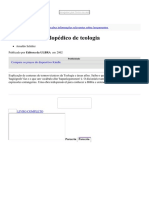 Dicionário Enciclopédico de Teologia BAIXAR EBOOK Arnaldo Schüler PDF