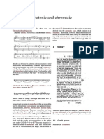 Diatonic and Chromatic