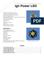 3W High Power LED PDF