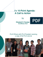 PLAI 10 Point Agenda