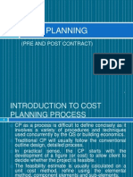 Cost Planning