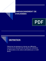 Dimensionnement de Chaussees