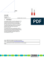 Ferrules With Insulating Collar According To DIN 46228-4: 103090s - en - 01 Data Sheet