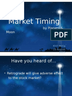 Financial Astrology Timing by Planets & Moon Cycles - Mercury Retrograde As A Stock Astrology Trading Indicator