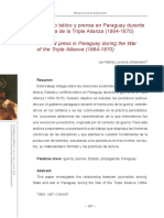 Conflicto Bélico y Prensa en Paraguay Durante