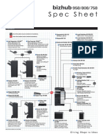 Bizhub 958 808 758 Spec Sheet en