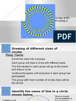 Drawing of Circles With Different Radii Using A Compass