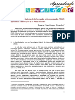 As TDIC Aplicadas À Educação e Às Artes Visuais PDF