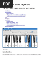 VMPK. Virtual MIDI Piano Keyboard PDF