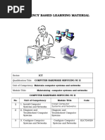 PTS 10-4 CBLM - Maintain Computer Systems and Networks