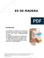 Pilotes de Madera