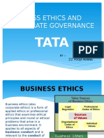 Business Ethics of Tata