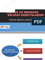 Manejo de Residuos Hospitalarios