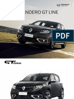 Catalogo Renault Sandero GT Line