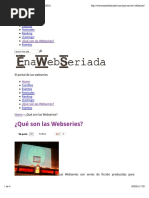 No - ¿Qué Son Las Webseries? - ENAWEBSERIADA