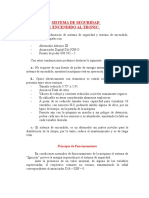 Sistema Altronic de Seguridad y Encendido