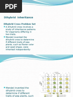 Dihybrid Inheritance: Dihybrid Cross Problem Set