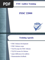 FSSC Auditor Training