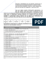 Cuestionario Variable Incremento de Las Ventas