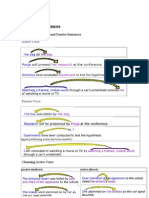 Active and Passive Voice