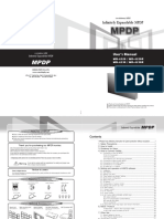 Infinitely Expandable MPDP: User's Manual