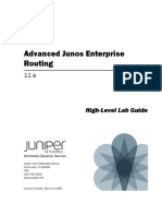 Advanced Junos Enterprise Routing: High-Level Lab Guide