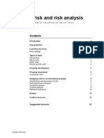 Property Risk and Risk Analysis: 1 Key Questions 1 Learning Resources 2 Types of Risks 2