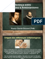 Diferença Entre Arminianiso e Calvinismo