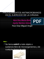 Procedimientos Antimicrobianos en El Ejercicio de La Cirugia