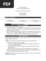 Annex 2.1 Form CHE422L-1 (Experiment Plan)