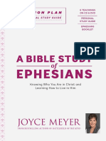 A Bible Study of Ephesians - Joyce Meyer