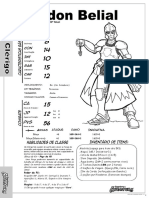 Fichas Se Itens Mágicos - Old Dragon para Eventos (Nivel 10)