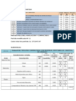 PARTIDA Relleno Nivelación y Compactacion