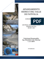 Afianzamiento Hidrico Valle Pativilca