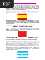 Historia de La Bandera Del Ecuador