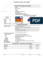 Material Safety Data Sheet: Health