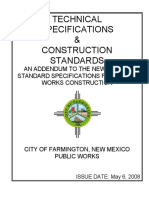 Construction Technical Specifications PDF