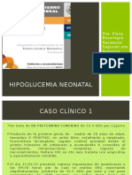 Hipoglucemia Neonatal