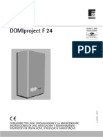 Manual Instrucciones Domiproject f24