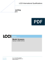 Accounting Level 3/series 4-2009