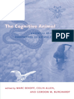 Marc Bekoff, Colin Allen, Gordon M. Burghardt-The Cognitive Animal - Empirical and Theoretical Perspectives On Animal Cognition-The MIT Press (2002) PDF