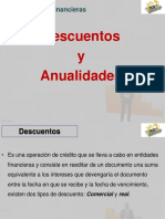 Descuentos y Anualidades