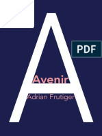 Avenir Specimen Book With Additional Glyphs