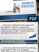 1 - The Nature of Statistics