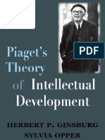 Piagets Theory of Intellectual Development