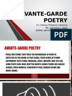 Avante Garde Poetry